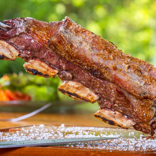 Rippchen vom Grill mit Black Ranch Salz: Echter argentinischer Geschmack