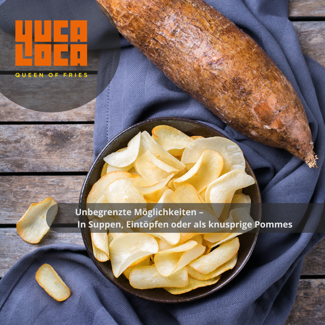 Yuca Loca Maniok – Die gesunde Alternative zu Pommes