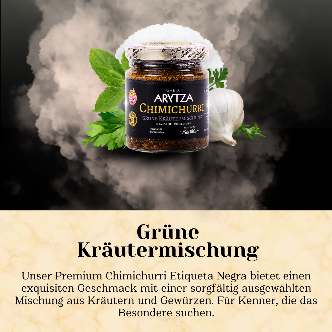 Arytza Premium Grüne Kräuter Chimichurri - Der Geschmack Argentiniens