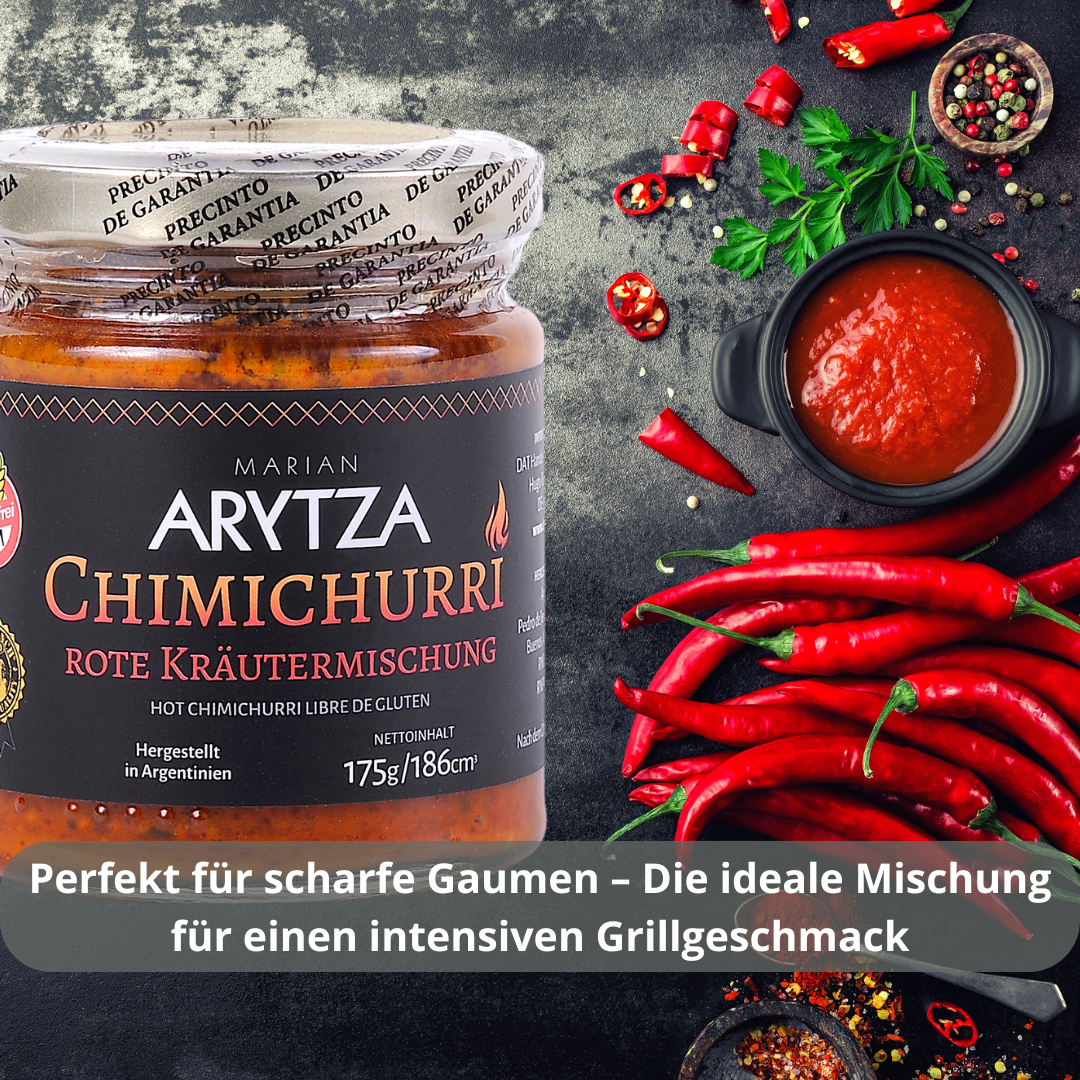 Rote Kräuter Mischung von Arytza – Die perfekte Würze für Grill und Küche