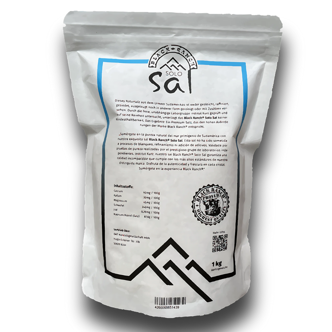 Solo Sal - Black Ranch 1Kg