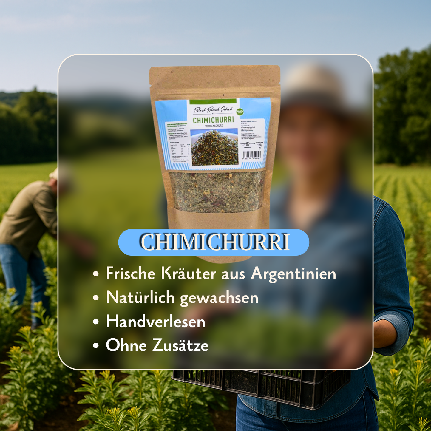 Chimichurri Black Ranch 190g – Authentischer Geschmack mit Raum für Kreativität