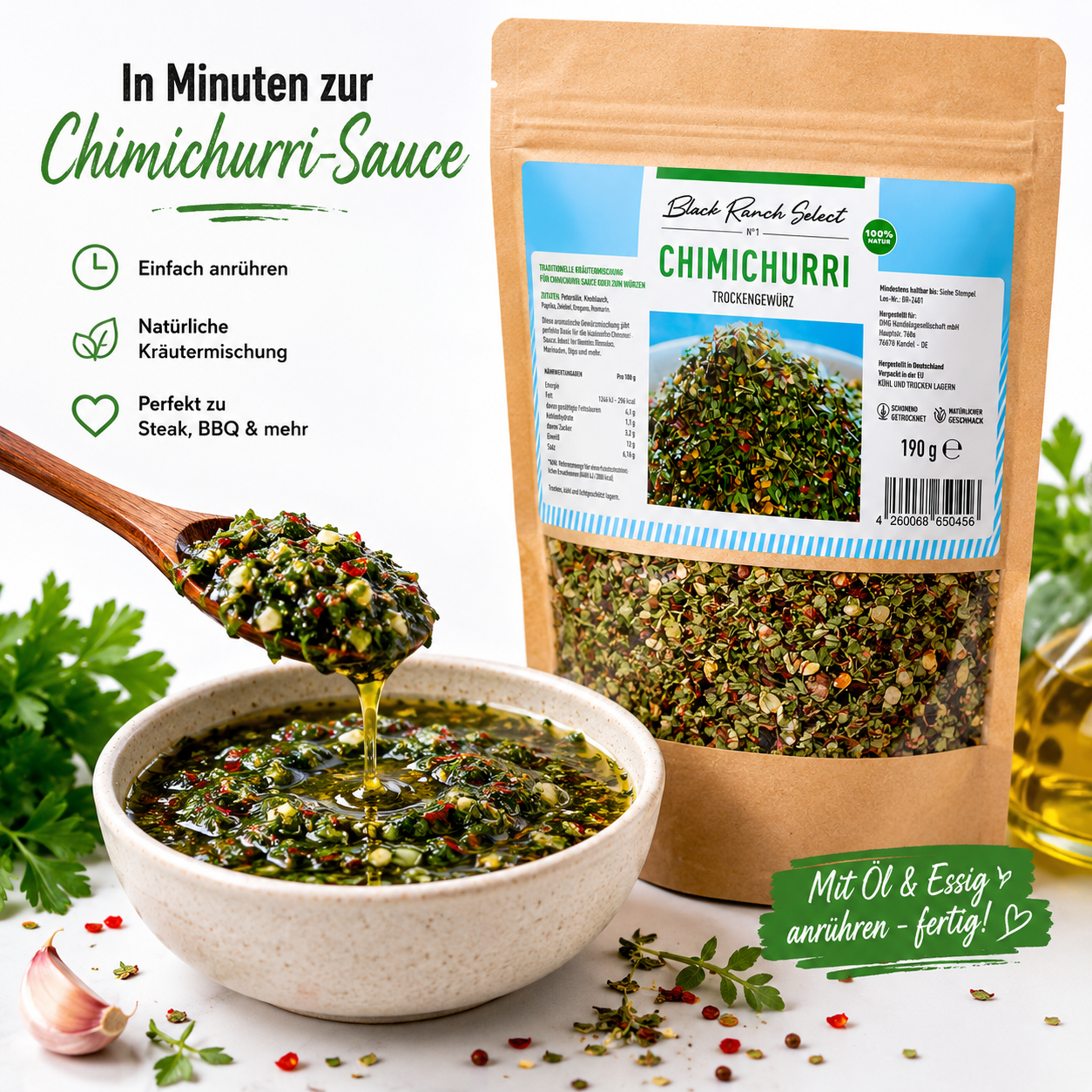 Chimichurri Black Ranch  – Authentischer Geschmack mit Raum für Kreativität