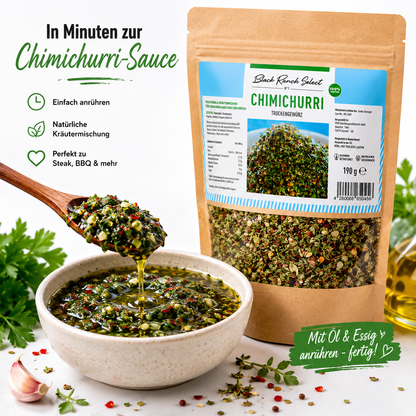 Chimichurri Black Ranch  – Authentischer Geschmack mit Raum für Kreativität