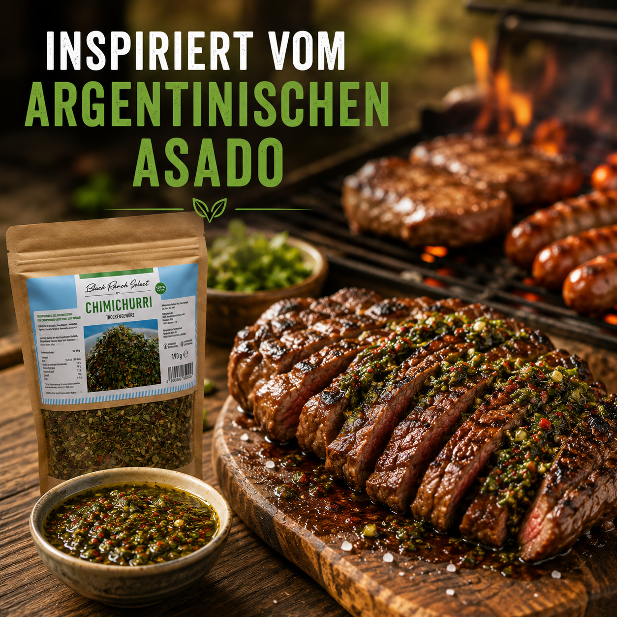 Chimichurri Black Ranch  – Authentischer Geschmack mit Raum für Kreativität
