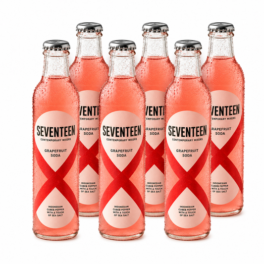 Seventeen Grapefruit Soda 6x200ml | Premium Mixer für Paloma, Gin & Vermouth