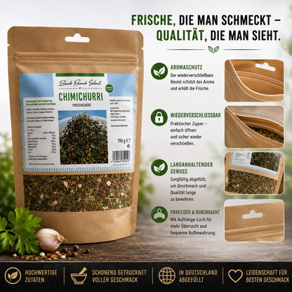 Chimichurri Black Ranch – Authentischer Geschmack mit Raum für Kreativ – Asado Pampa Shop