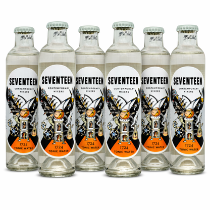 Seventeen 1724 Tonic Water – 6er Pack (200ml) – Die perfekte Begleitung für Ihren Gin