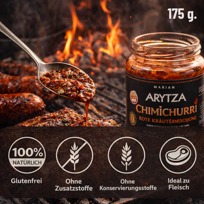 Rote Kräuter Mischung von Arytza – Die perfekte Würze für Grill und Küche