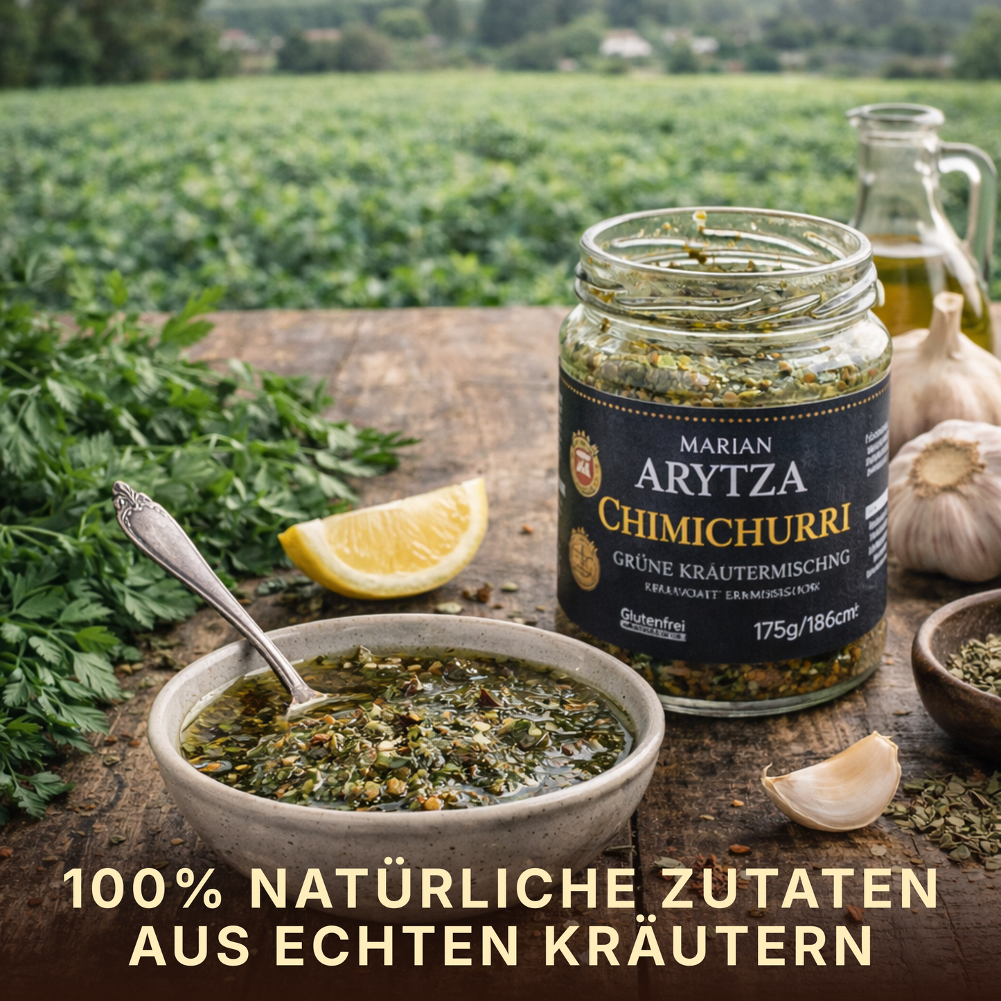 Arytza Premium Grüne Kräuter Chimichurri - Der Geschmack Argentiniens